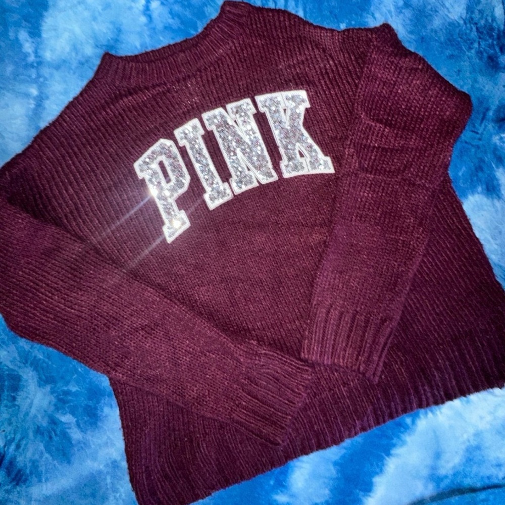 PINK Victoria's Secret Maroon Sweater